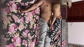 Indian teen ass pounded hard by boyfriend quickie
