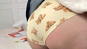 Redhead College Student Spanked in Private Uniform Play