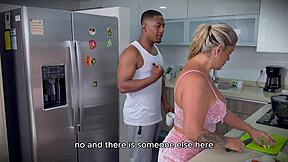 best friend's colombian blonde milf stepmom craves bbc from young guys