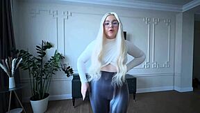 stepmom in leggings trades pussy for daughter's safety