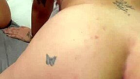 Big Ass Brunette Babes Suck Monster Cock Close Up