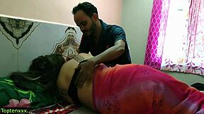 indian bhabhi's big tits bounce in wild devar fuck
