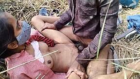 Hot Desi College Girl Gets Roughly Fucked in Forest!