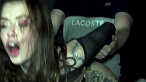 slam goth teen pussy in wild breakup fuck!