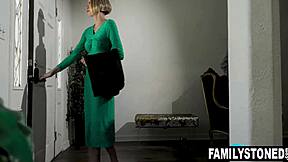 Stepdad and stepmom turn teen stepdaughter into eager fuck doll!