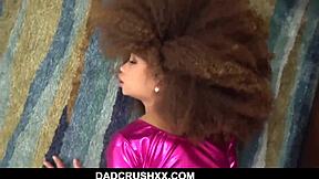 gymnastic stepdaughter splits wide on dads cock cecilia lion
