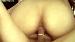 18yo college latina casting slut gives tight ass and swallows cum pov