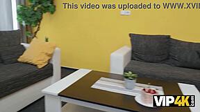 best bday gift: young wife fucks while hubby watches