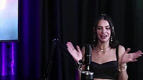 Deborah Andrade's Saucy Interview Turns Into Wild Group Sex On Sheer Red