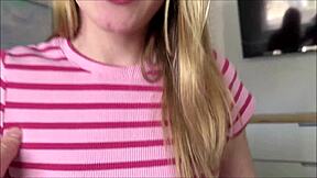 My tomboy stepdaughter tried anal for the first time with me
