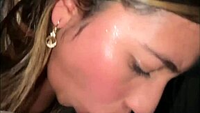 naked dance turns into missionary riding and deepthroat