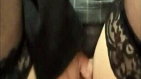 que rico stroking my big natural tits in bed