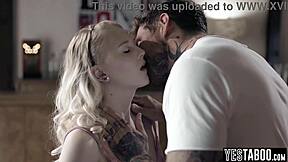 Shy petite virgin roommate pounds her with big dick?