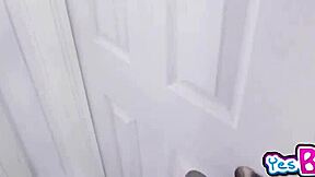 Big shaved cock drills carolina sweets tight shaved pussy hard