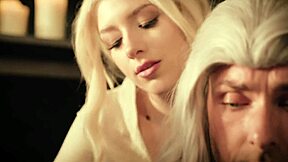 watch geralt pound chloe amour in the ass while gia begs for cum