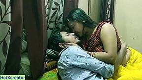 indian model's steamy lingerie sex scene with hindi dirty talk audio