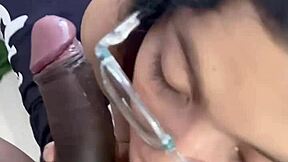 stepsister tries a black cock