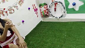 ll hire you if you suck my dick first and let my big cock go into your vagina christmas interview ends unexpectedly with innocent young woman