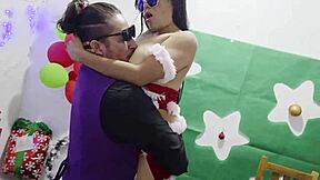 ll hire you if you suck my dick first and let my big cock go into your vagina christmas interview ends unexpectedly with innocent young woman