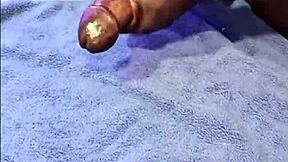 must watch big black dick masturbation with loud moaning orgasm