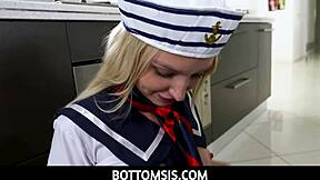 Hey, tiny sailor stepsis britt blair with butt plug?