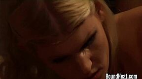 Italian Lezdom Mistress Fingers And Licks Slave Teen's Wet Pussy