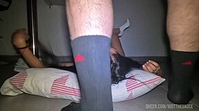 Push-Up Throat Pie