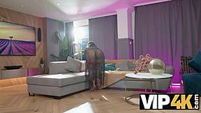 curvy cougar moans loud in first time