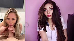 perfect body influencer films her first adult video