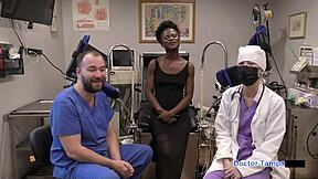dr tampa gives rina arem her exam