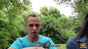 Hunt4k Cuckold Observa Como Su Novia Liliane Folla Por Dinero En El Parque