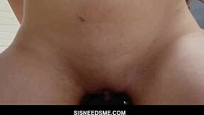 teen brunette step sister turns nasty aria lee