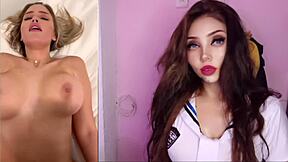 perfect body influencer films her first adult video