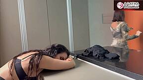 Agatha Mama Fucks Her Friend In Steamy Session