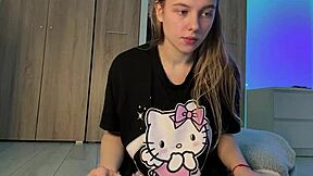 anal tail plug stretches a big ass