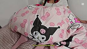Caught stepsis masturbating under sheets secretly