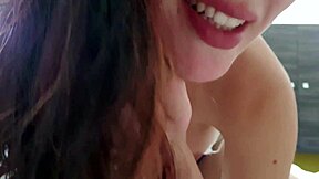 German girlfriend rides your cock on holiday joi