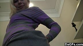 Dagfs Lovely Blonde Shows Her Perfect Body