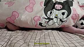 Caught stepsis masturbating under sheets secretly