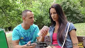 Hunt4k Cuckold Observa Como Su Novia Liliane Folla Por Dinero En El Parque