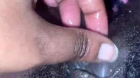 my hairy pretty pussy cumming