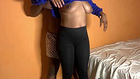 Landlord 18yo daughter wears tight leggings