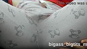 masturbate with pajamas