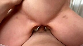 dinner at the restaurant ended with rough sex - she crawled into my pants herself - a blonde with big tits swallows my cock