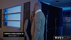 young wife misty addams fucked while husband watches