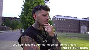 Without Water In My Apartment My Neighbor Lets Me Use His Bathroom But First He Wrecked My Vagina