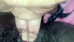 my hairy pretty pussy cumming