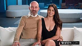 young wife misty addams fucked while husband watches