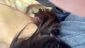 brunette teen wants slaps and hard sex in morning 🔥