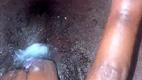 my hairy pretty pussy cumming